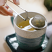 Brewing tea in mug