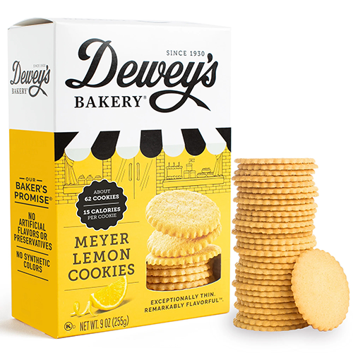 Dewey's Meyer Lemon Cookie Thins
