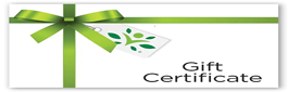 Gift certificates